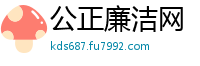 公正廉洁网